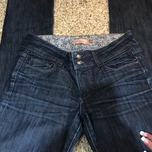 Paige straight leg 5 pocket jeans